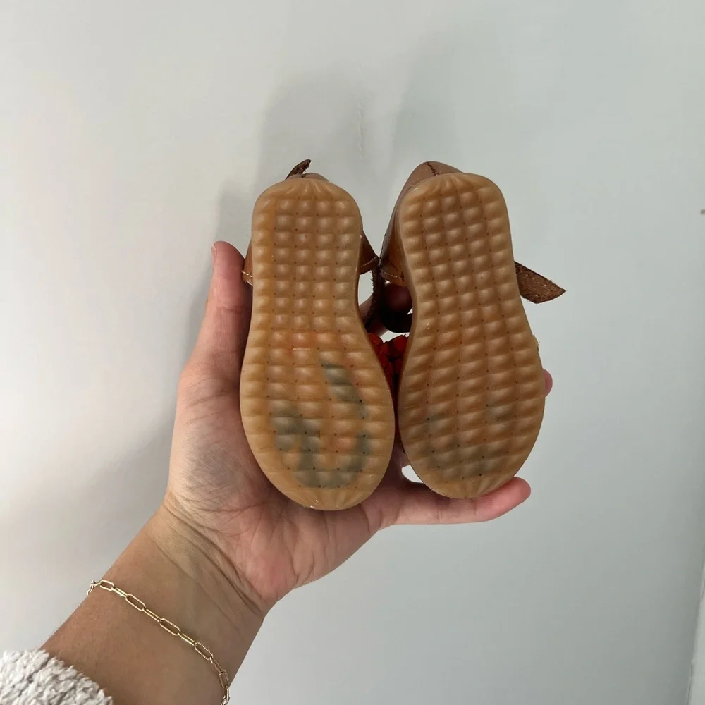 Colorful Huaraches Embroidered Infant Shoes